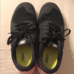 Women’s Nike Free 5.0 running shoes size 8
